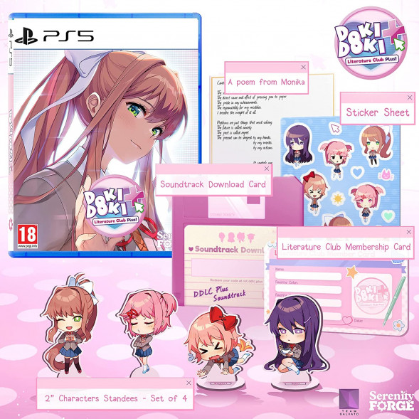 Игра Doki Doki Literature Club Plus! [PS5, русские субтитры] в Курске