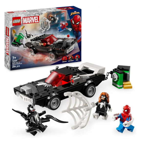 Конструктор LEGO Super Heroes 76309 Человек-паук против Венома в Курске