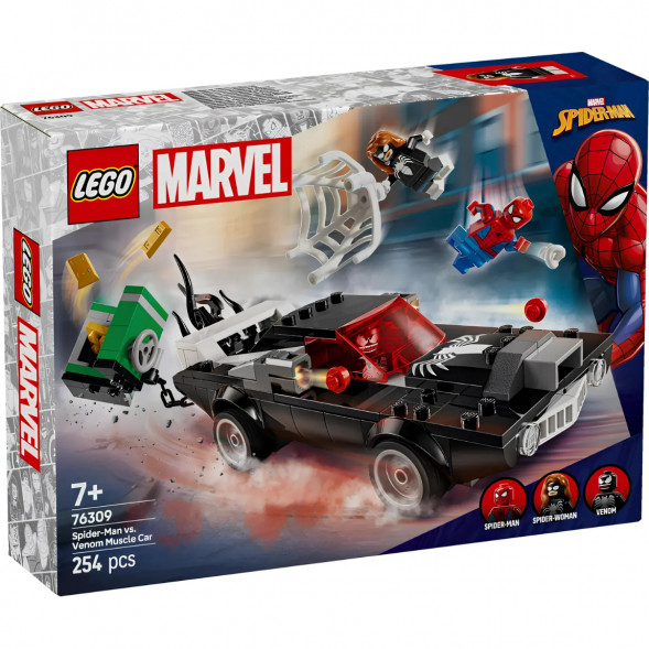 Конструктор LEGO Super Heroes 76309 Человек-паук против Венома в Курске