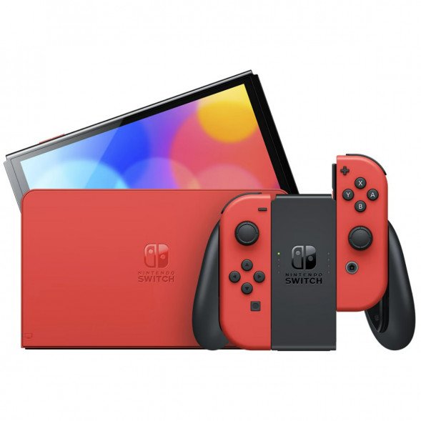 Игровая приставка Nintendo Switch OLED 64 ГБ, Mario Red Edition в Курске