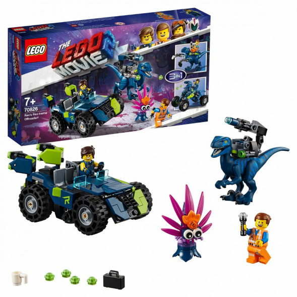Конструктор LEGO Movie 70826 Рэкстремальный внедорожник Рэкса в Курске