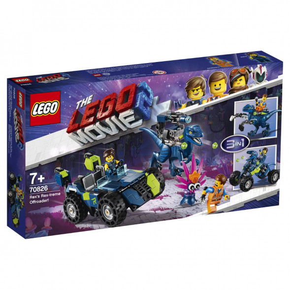 Конструктор LEGO Movie 70826 Рэкстремальный внедорожник Рэкса в Курске