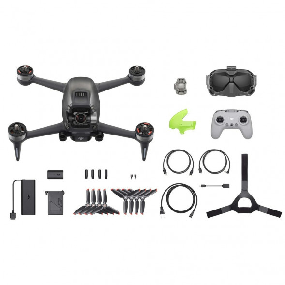 Квадрокоптер DJI FPV Combo (EU), grey в Курске