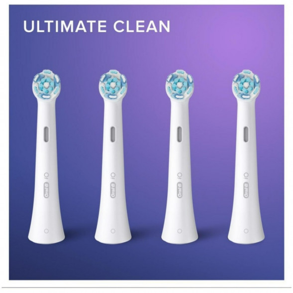 Насадка для электрической зубной щетки Oral-B iO Ultimate Clean White, 4 шт. в Курске