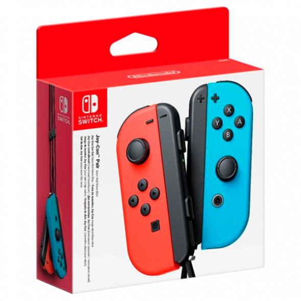 Геймпад Nintendo Switch Joy-Con controllers Duo, красный/синий в Курске