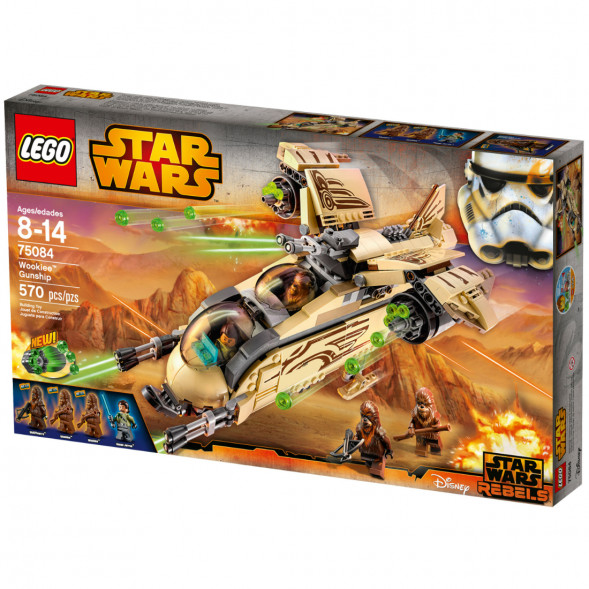 Конструктор LEGO Star Wars 75084 Боевой корабль Вуки в Курске