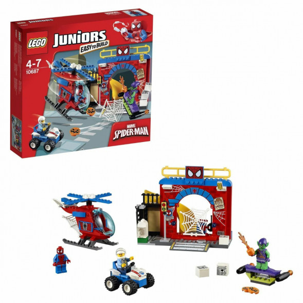 Конструктор LEGO Juniors 10687 Убежище Человека-паука в Курске