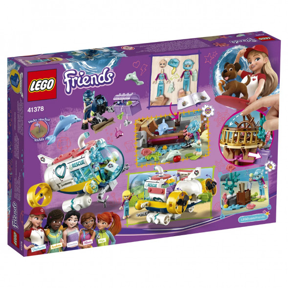 Конструктор LEGO Friends 41378 Спасение дельфинов в Курске