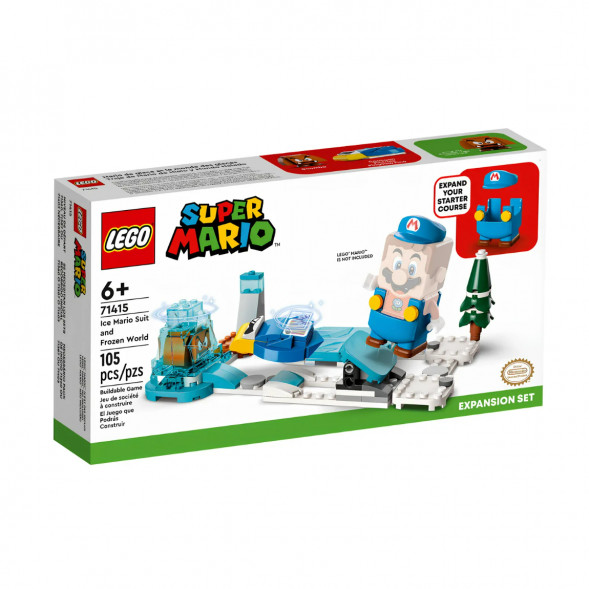 Конструктор LEGO Super Mario 71415 Костюм ледяного Марио и замороженный мир в Курске