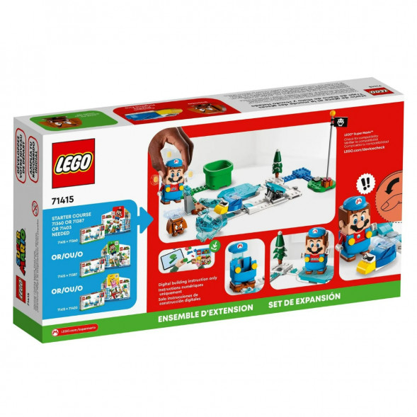 Конструктор LEGO Super Mario 71415 Костюм ледяного Марио и замороженный мир в Курске