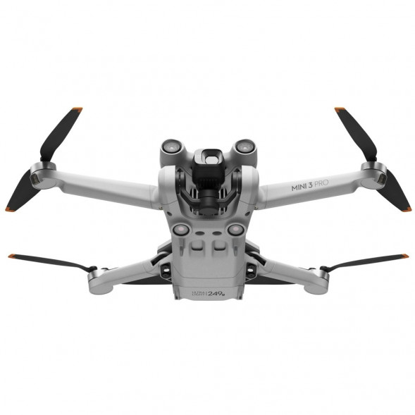 Квадрокоптер DJI Mini 3 Pro (DJI RC), серый в Курске