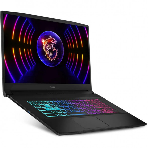 Ноутбук MSI Katana 17 B13VEK-1622XRUY (17.3&amp;quot;, IPS, Intel Core i7 13620H 2.4ГГц, 10 ядер, 16ГБ DDR5, 512ГБ SSD, NVIDIA GeForce RTX 4050 - 6 ГБ, FreeDOS), черный в Курске