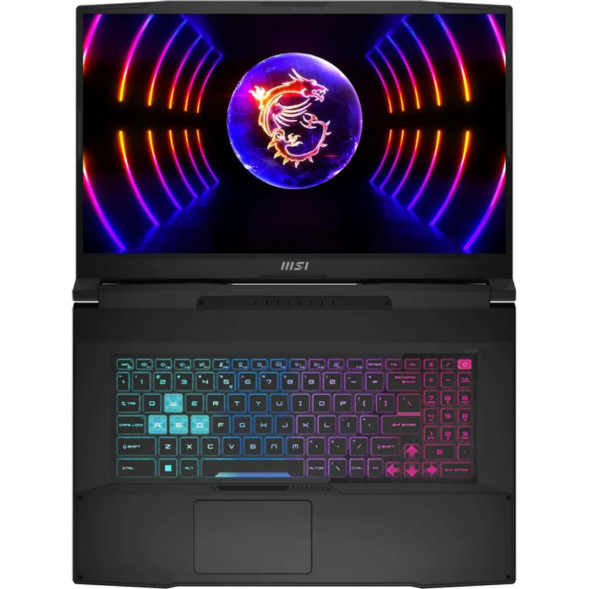 Ноутбук MSI Katana 17 B13VEK-1622XRUY (17.3&amp;quot;, IPS, Intel Core i7 13620H 2.4ГГц, 10 ядер, 16ГБ DDR5, 512ГБ SSD, NVIDIA GeForce RTX 4050 - 6 ГБ, FreeDOS), черный в Курске