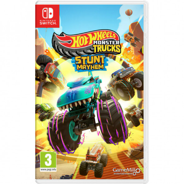 Игра Hot Wheels Monster Trucks: Stunt Mayhem [Nintendo Switch, английская версия] в Курске