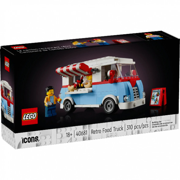 Конструктор LEGO Icons 40681 Ретро фуд трак в Курске