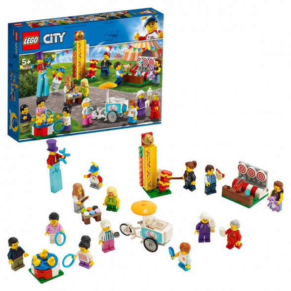 Конструктор LEGO City Town 60234 Комплект минифигурок Весёлая ярмарка в Курске
