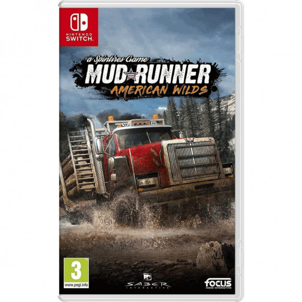 Игра Spintires: MudRunner American Wilds [Nintendo Switch, русские субтитры] в Курске