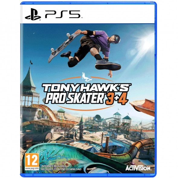 Игра Tony Hawk&amp;#039;s Pro Skater 3+4 [PS5, английская версия] в Курске