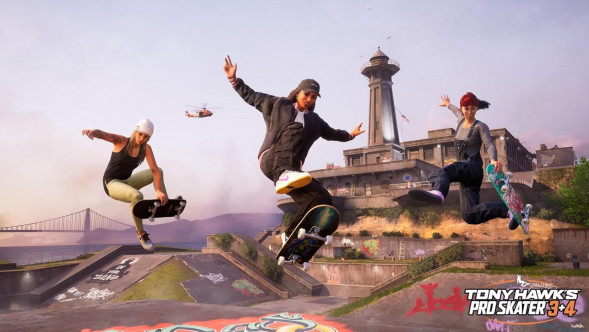 Игра Tony Hawk&amp;#039;s Pro Skater 3+4 [PS5, английская версия] в Курске