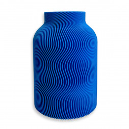 Ваза для сухоцветов HatRom Wave, синий