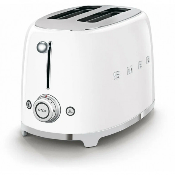 Тостер Smeg TSF01WHEU, белый в Курске