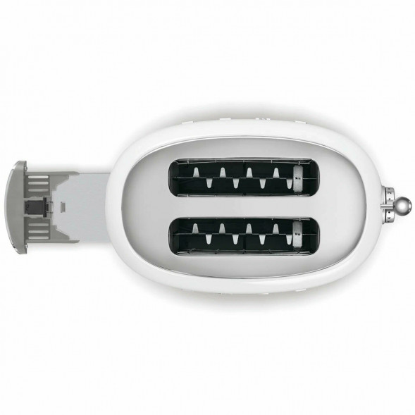 Тостер Smeg TSF01WHEU, белый в Курске