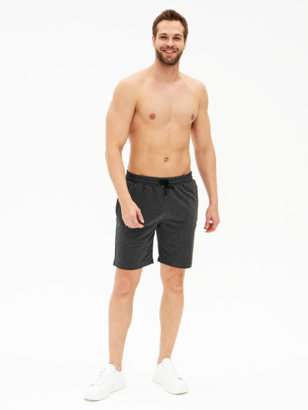Шорты мужские трикотажные, серый, L в Курске