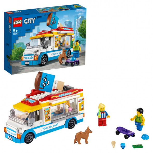 Конструктор LEGO City Great Vehicles 60253 Грузовик мороженщика в Курске