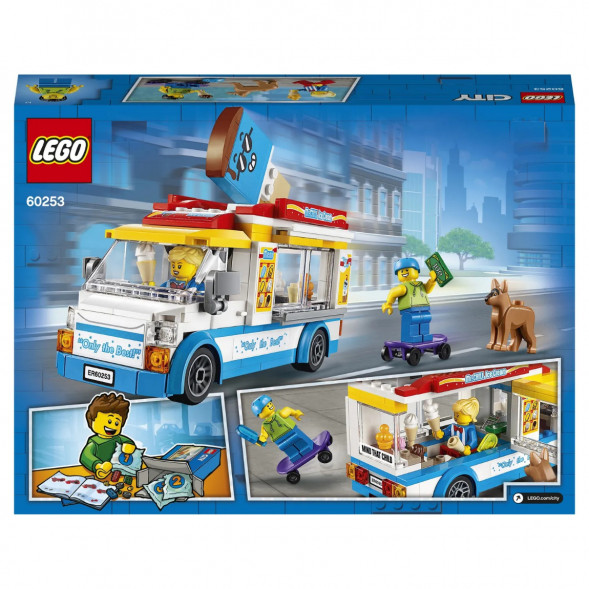 Конструктор LEGO City Great Vehicles 60253 Грузовик мороженщика в Курске