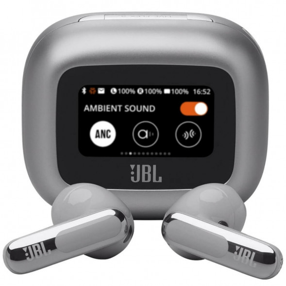 Беспроводные наушники JBL Live Flex 3, Silver в Курске