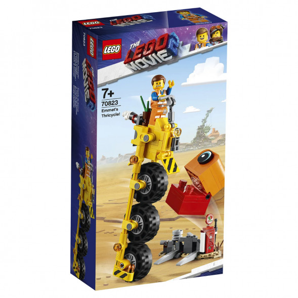 Конструктор LEGO Movie 70823 Трехколёсный велосипед Эммета в Курске