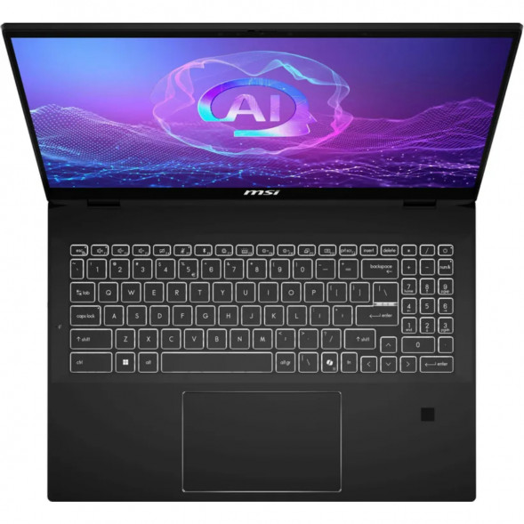 Ноутбук трансформер MSI Summit 16 AI Evo A2HMTG-057RU (16&amp;quot;, IPS, Intel Core Ultra 7 255H 2ГГц, 16 ядер, 16ГБ LPDDR5, 1ТБ SSD, Intel Arc 140T, Windows 11 Home), черный в Курске