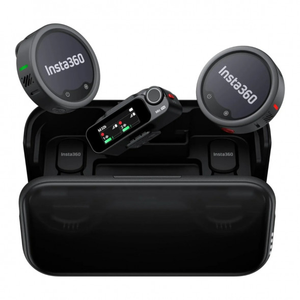 Беспроводной микрофон Insta360 Mic Pro (2TX + 1RX) в Курске