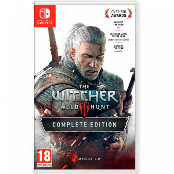 Игра Witcher 3 Wild Hunt Complete Edition (Ведьмак 3: Дикая Охота - Полное Издание) (Русская версия) для Nintendo Switch в Курске