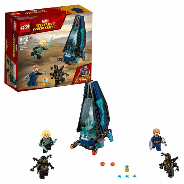 Конструктор LEGO Super Heroes 76101 Атака всадников в Курске