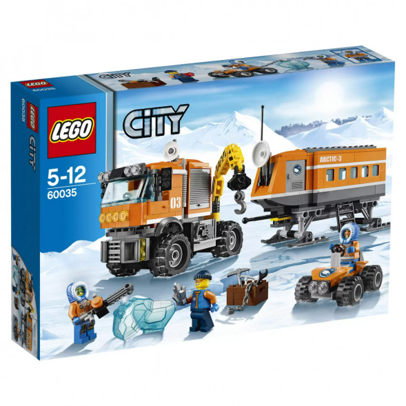 Конструктор LEGO City 60035 Передвижная арктическая станция в Курске