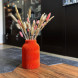 Ваза для сухоцветов HatRom Wave, оранжевый в Курске