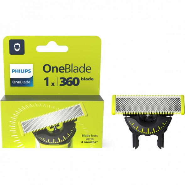 Сменные лезвия Philips OneBlade QP410/50, 1 шт. в Курске