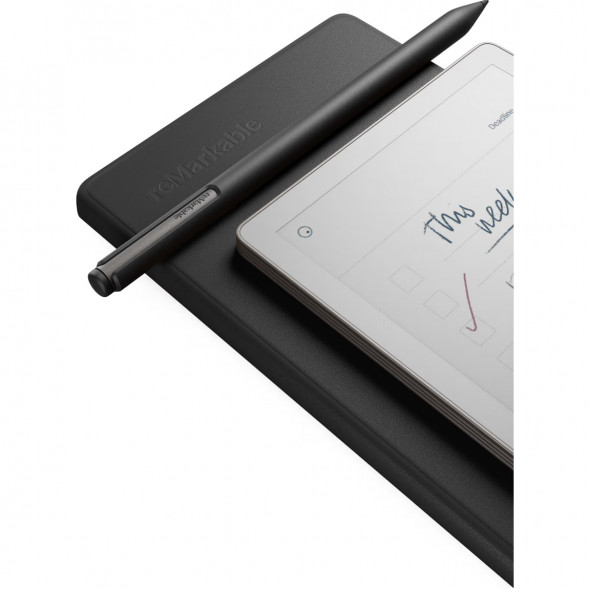 Графический планшет reMarkable Paper Pro Move + Стилус MarkerPlus + Чехол BookFolio Premium Leather, Black в Курске
