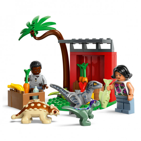 Конструктор LEGO Jurassic World 76963 Центр спасения детенышей динозавров в Курске