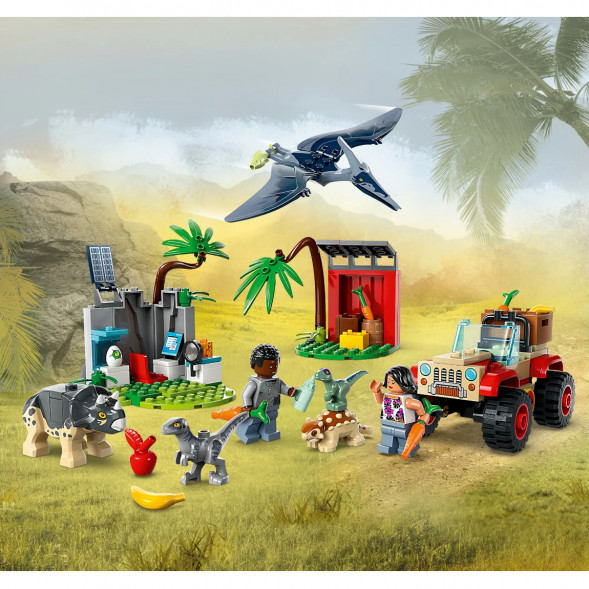 Конструктор LEGO Jurassic World 76963 Центр спасения детенышей динозавров в Курске