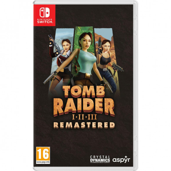 Игра Tomb Raider I-III Remastered [Nintendo Switch, русская версия] в Курске