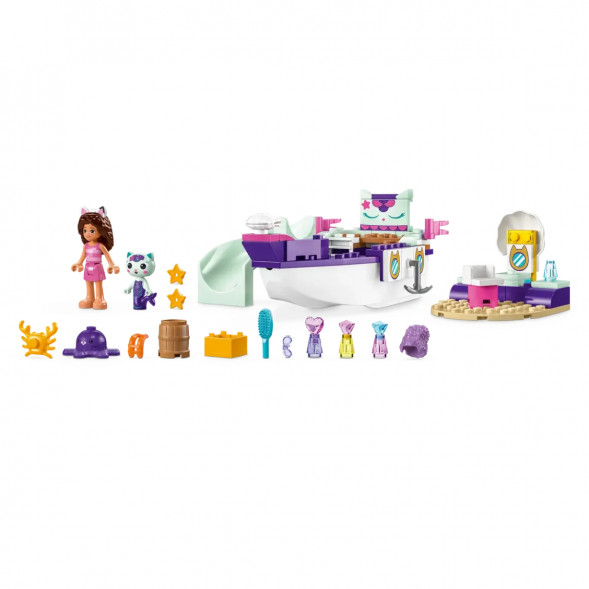 Конструктор LEGO Gabby&amp;#039;s Dollhouse 10786 Корабль и спа Габби и МерКэта в Курске