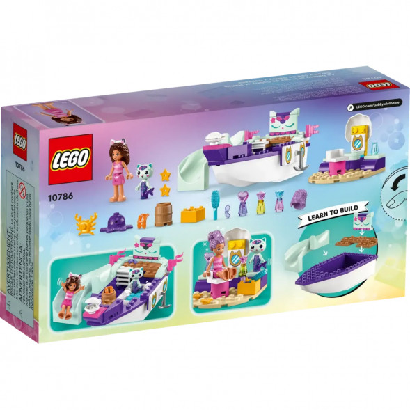 Конструктор LEGO Gabby&amp;#039;s Dollhouse 10786 Корабль и спа Габби и МерКэта в Курске