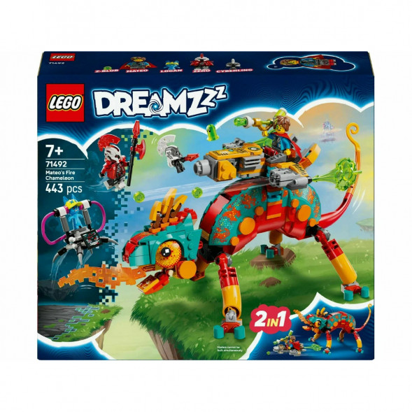Конструктор LEGO DREAMZzz 71492 Огненный хамелеон Матео в Курске
