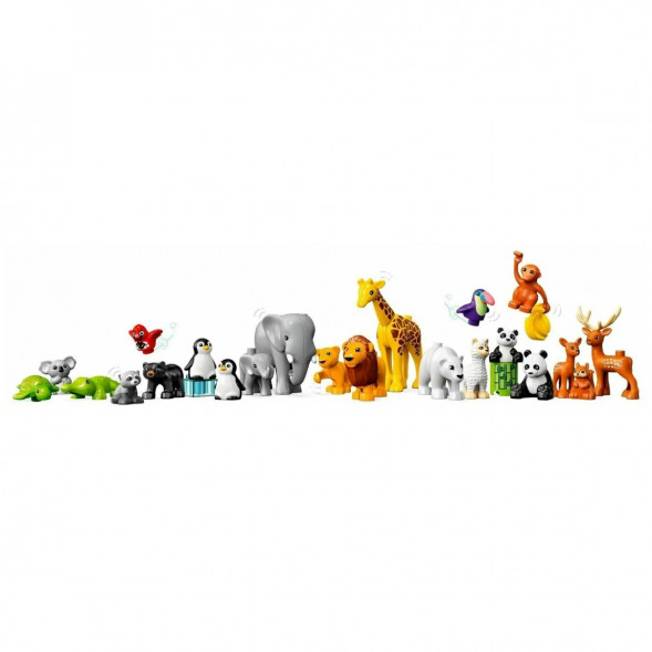 Конструктор LEGO DUPLO 10975 Дикие животные мира в Курске