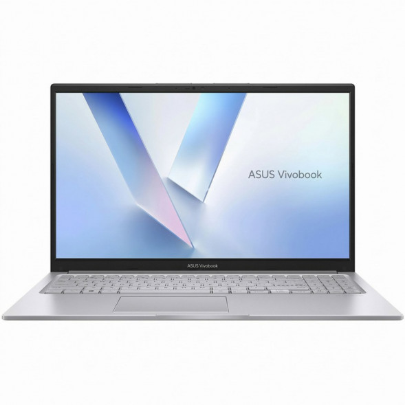 Ноутбук ASUS Vivobook 15 X1504MA-BQ058 (15.6&amp;quot;, IPS, Intel Core 5 320 1.5ГГц, 6 ядер, 16ГБ DDR5, 512ГБ SSD, Intel Graphics, без ОС), серебристый в Курске
