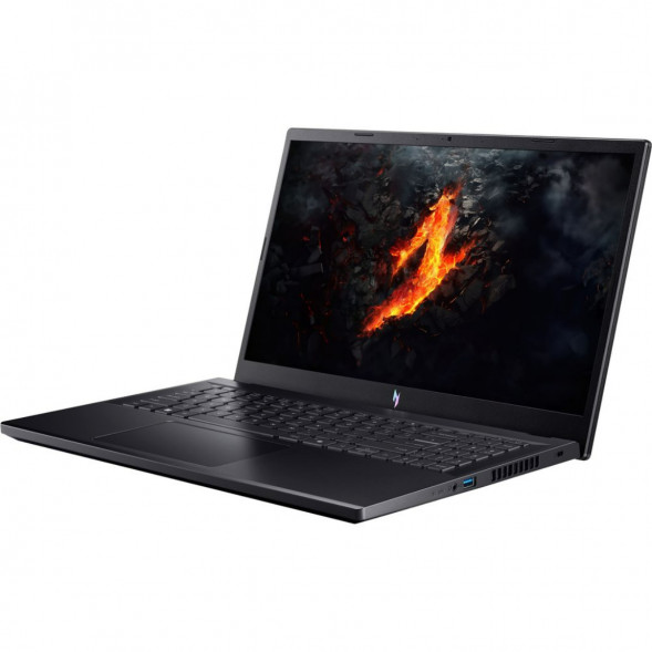 Ноутбук Acer Nitro V 15 ANV15-52-92DD (15.6&amp;quot;, IPS, Intel Core i9 13900H 2.6ГГц, 14 ядер, 16ГБ DDR5, 512ГБ SSD, NVIDIA GeForce RTX 5060 - 8 ГБ, без ОС), черный в Курске