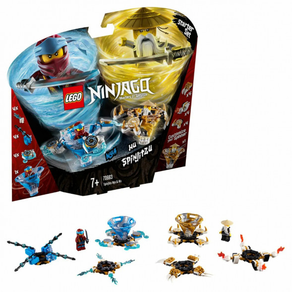 Конструктор LEGO Ninjago 70663 Ния и Ву: мастера Кружитцу в Курске