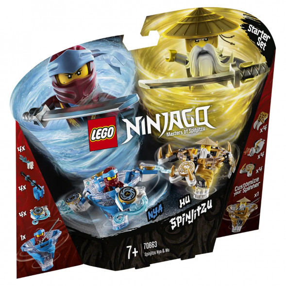 Конструктор LEGO Ninjago 70663 Ния и Ву: мастера Кружитцу в Курске